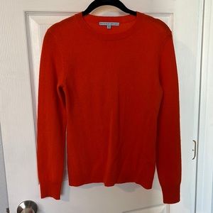 Antonio Melani orange cashmere sweater, xs